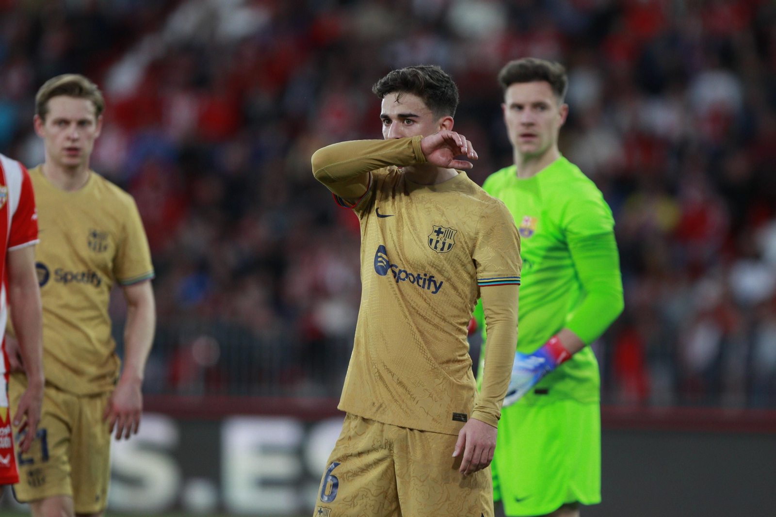 Imágenes de la victoria de la U.D. Almería ante el F.C. Barcelona