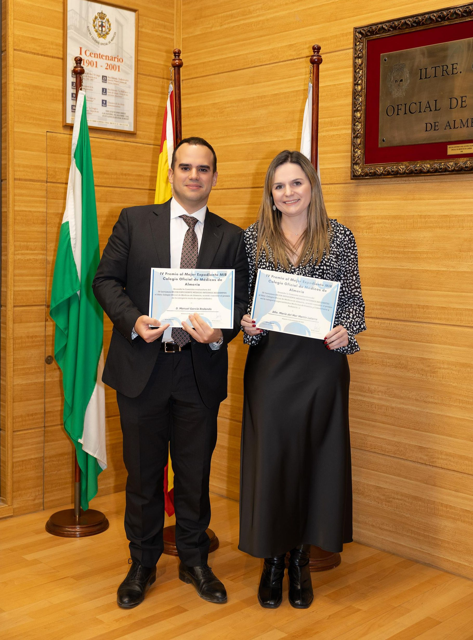 Ganadores de los Premios Mejor Expediente MIR.