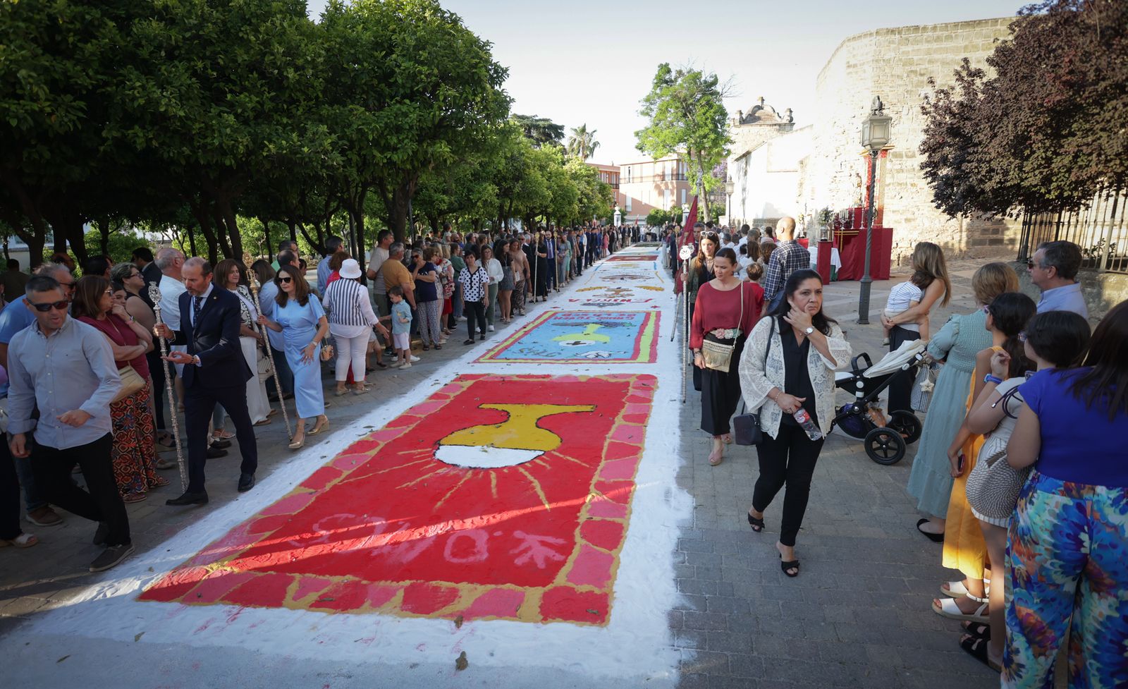 Imágenes de la procesión del Corpus en Jerez