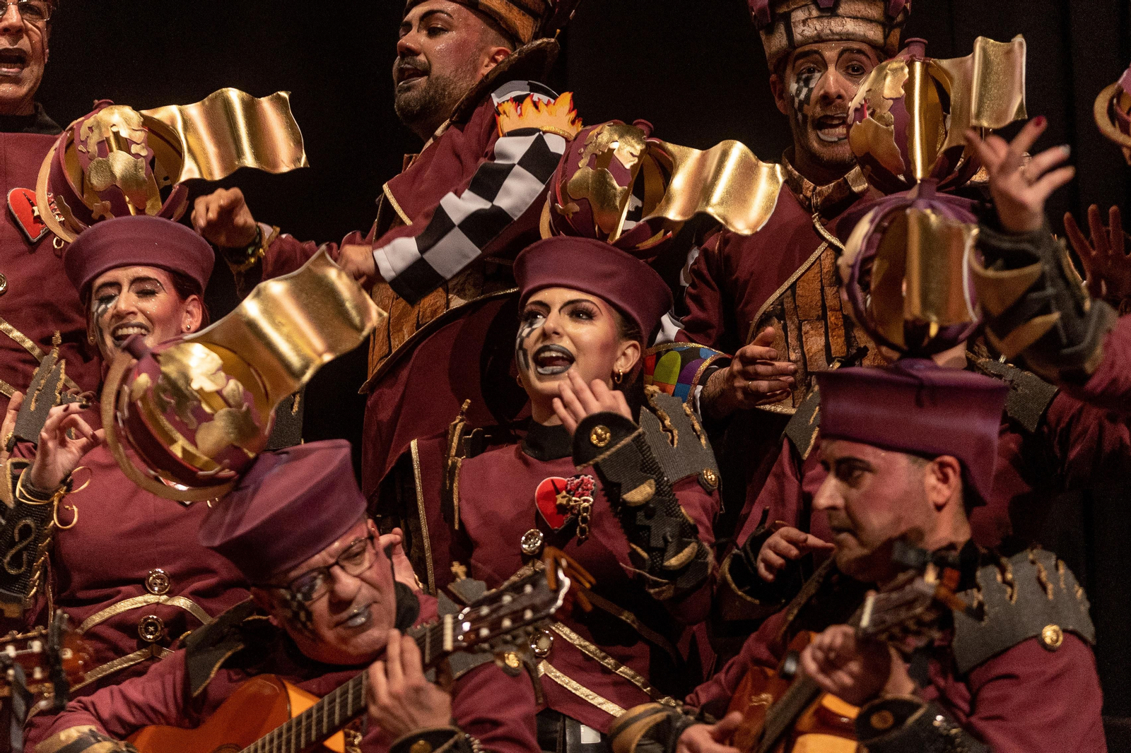 Cuarta jornada de preliminares del Carnaval de Huelva.