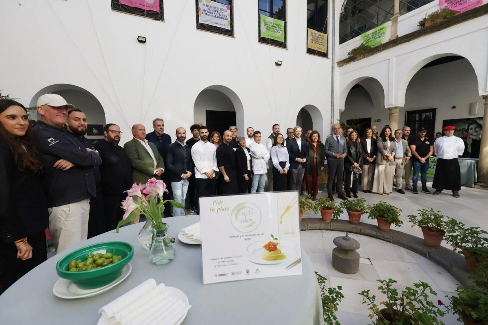 Un momento de la presentación de la iniciativa.