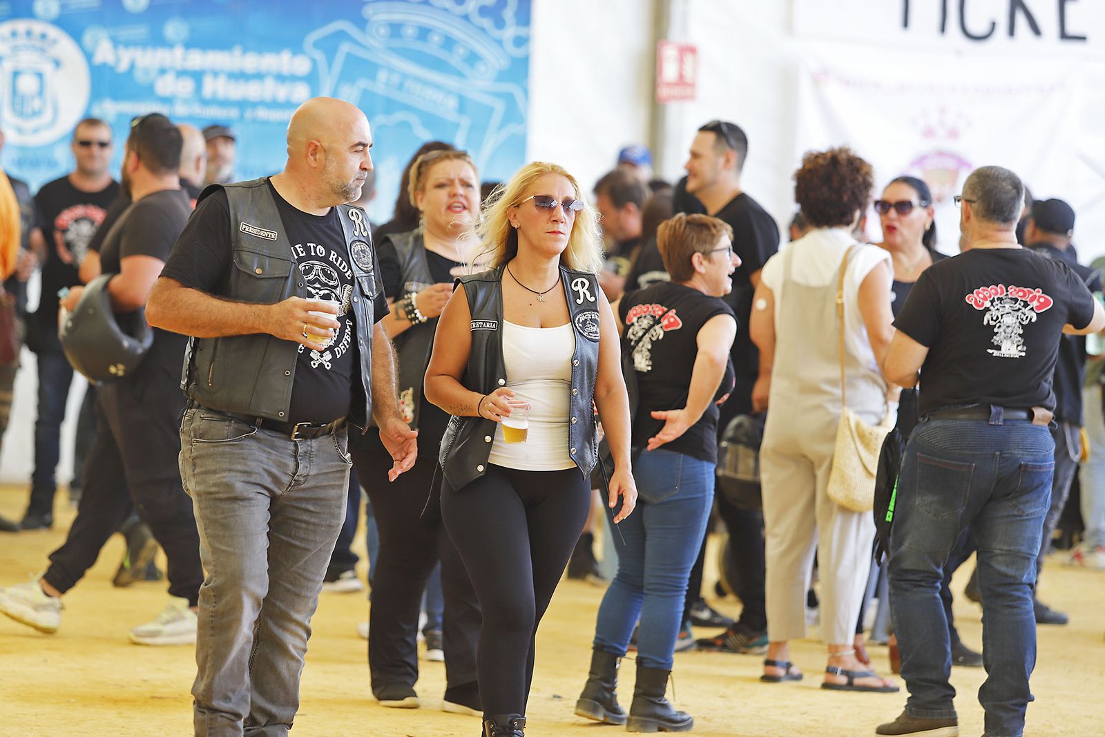 Imágenes de la Concentración del Grupo Motero Descubridores en Huelva