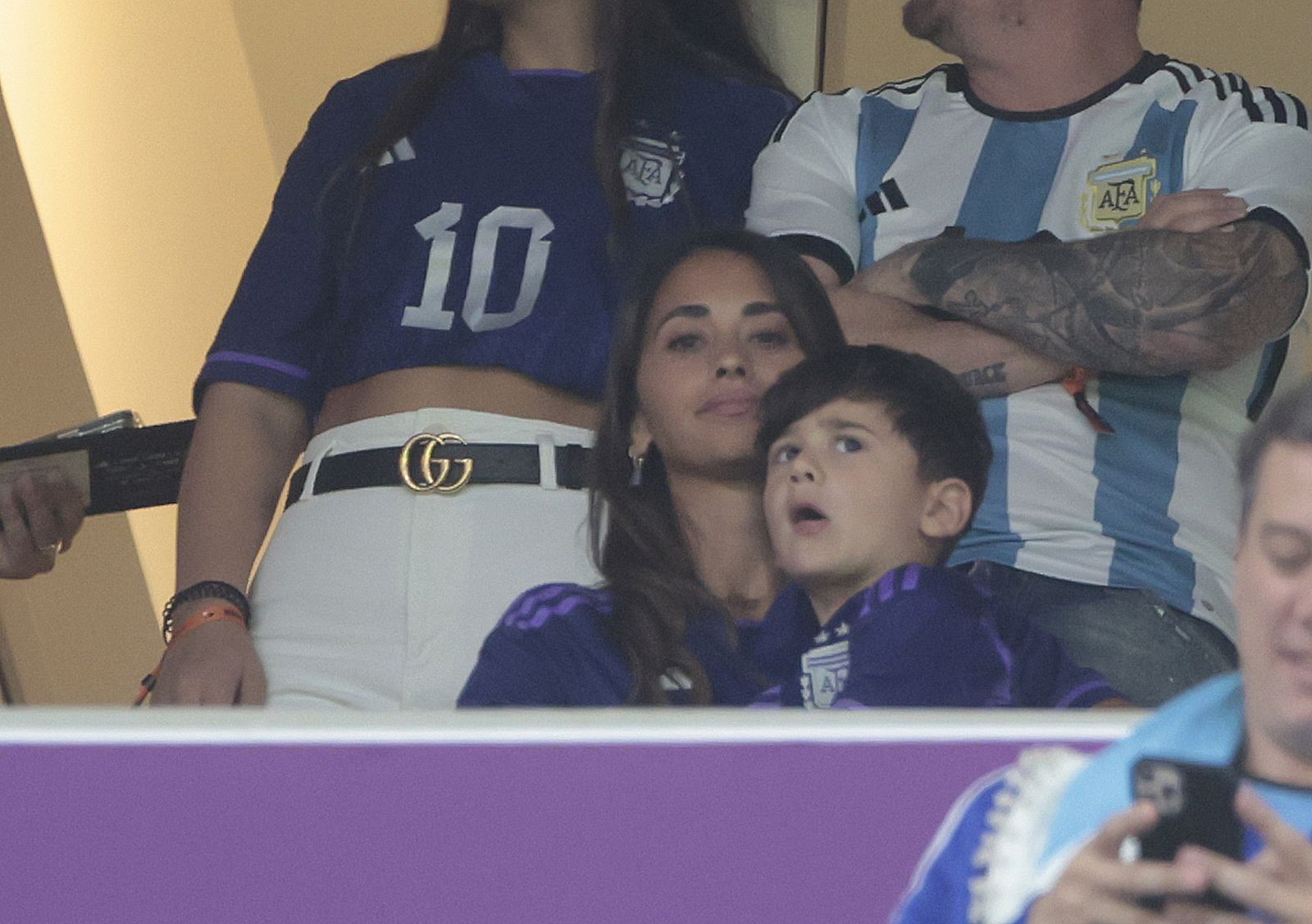 Las fotos de Messi contra Croacia