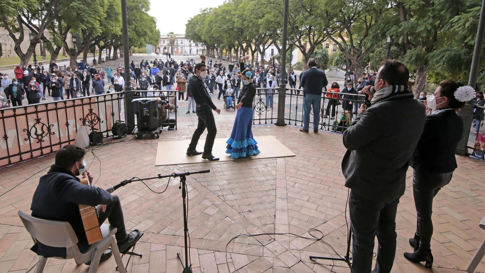 Las mejores imágenes del Flashmob flamenco de Afanas