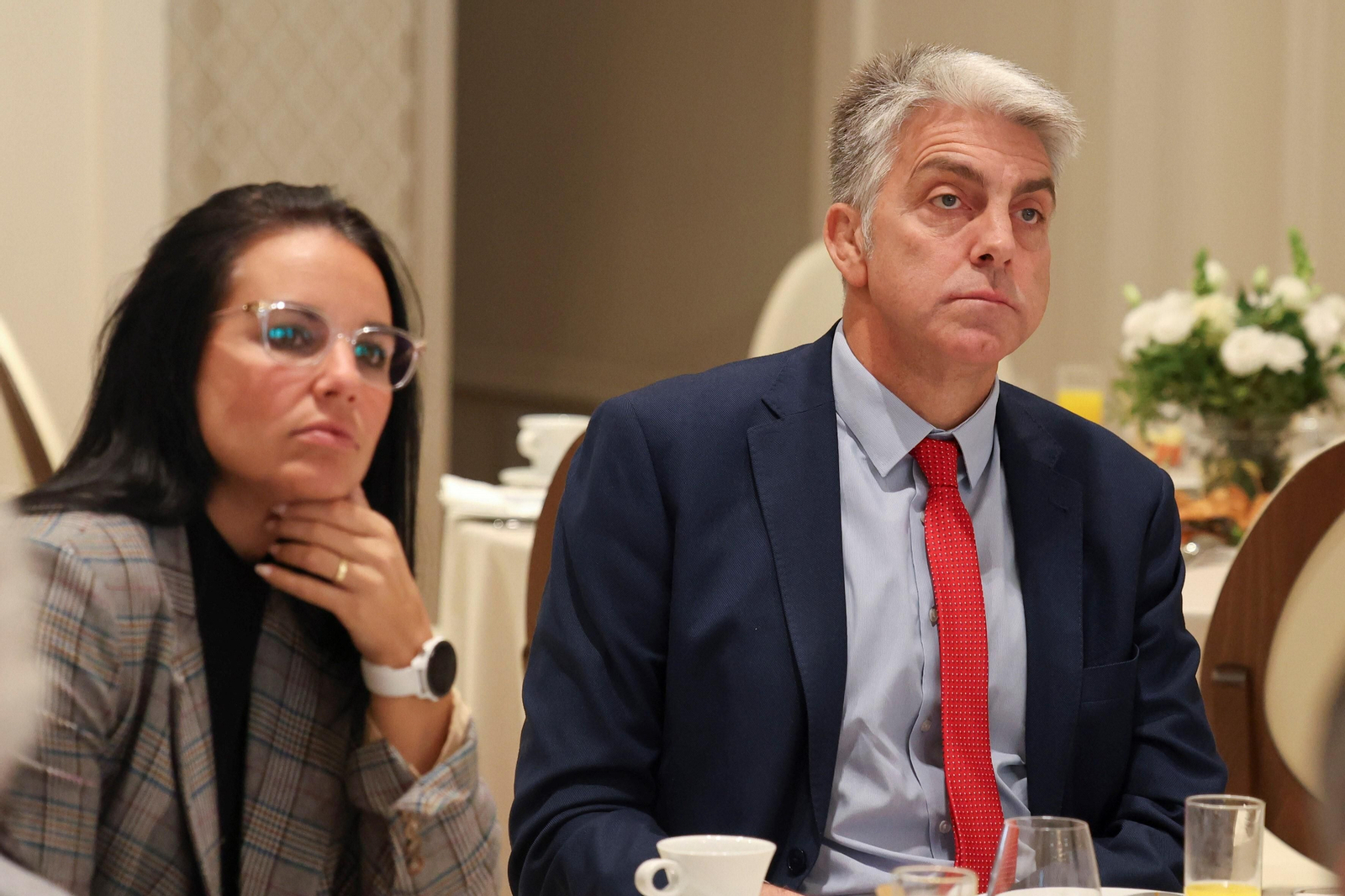 Las fotos del Foro Joly con el presidente del Instituto de Crédito Oficial (ICO)