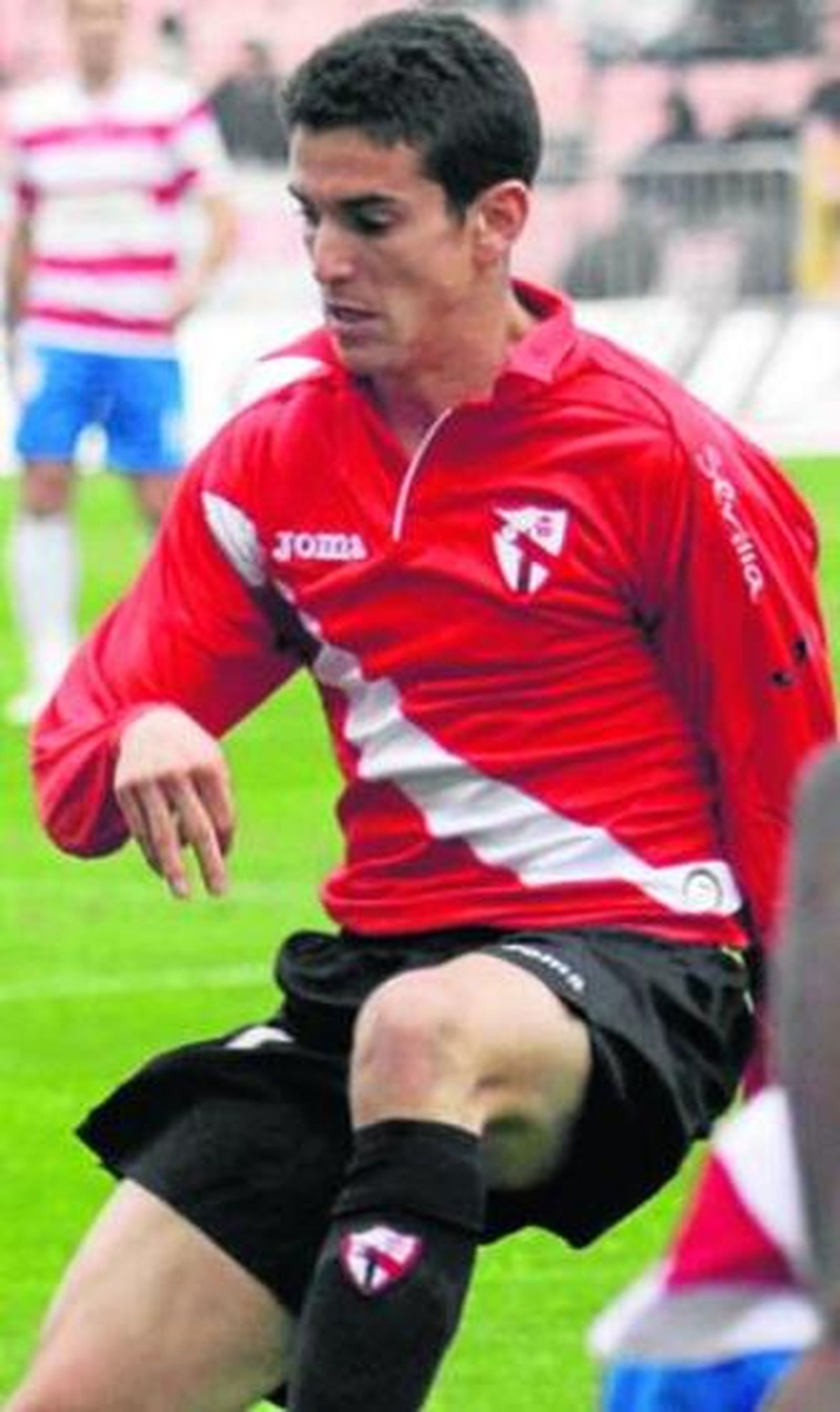 Jesús Alfaro, durante un partido de la presente temporada.