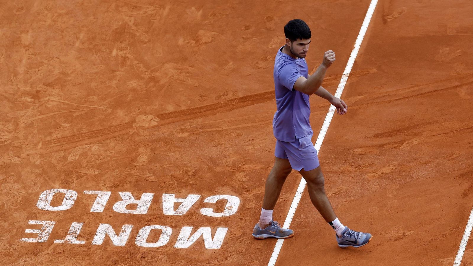 Las fotos del Davidovich-Alcaraz del Masters 1000 de Montecarlo