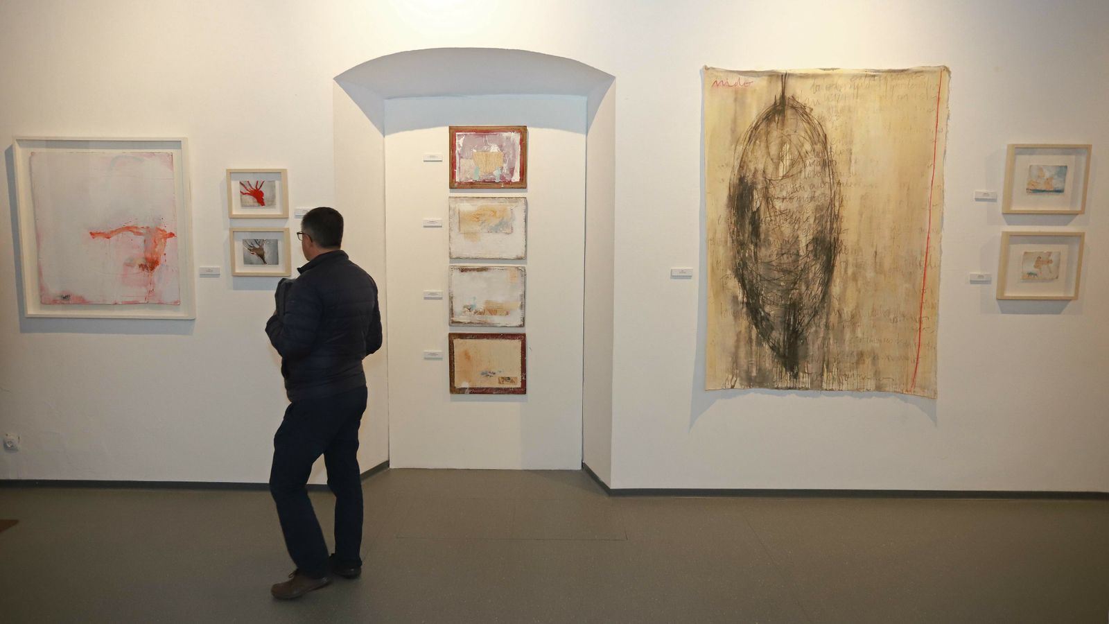 Inauguración de la exposición de Blanca Orozco en el museo municipal  de Algeciras