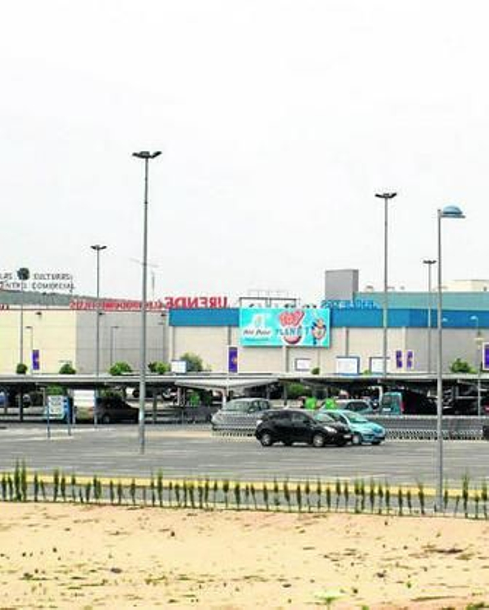 El polígono industrial Los Polvillares.