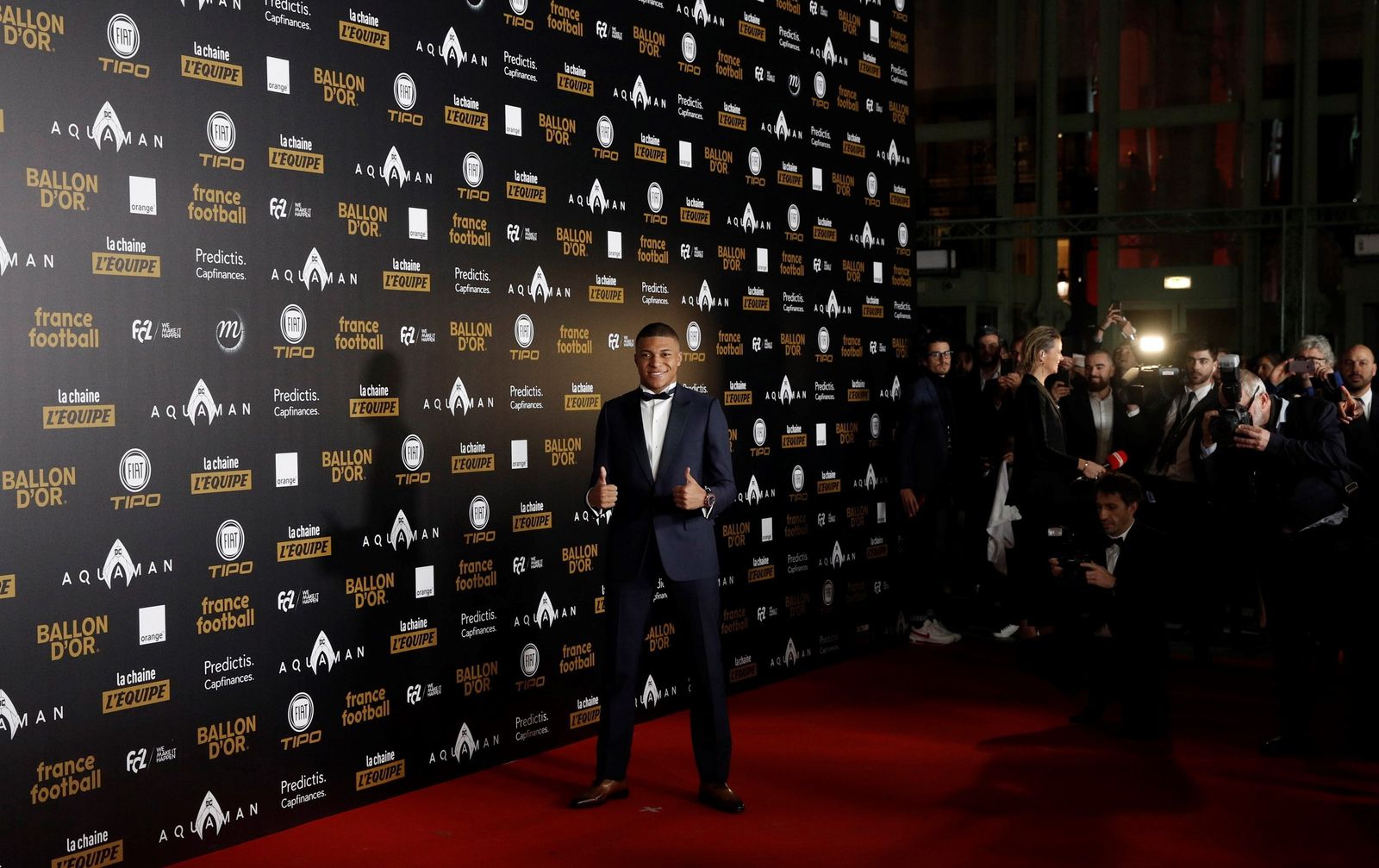 Las imágenes de la gala del Balón de Oro 2018