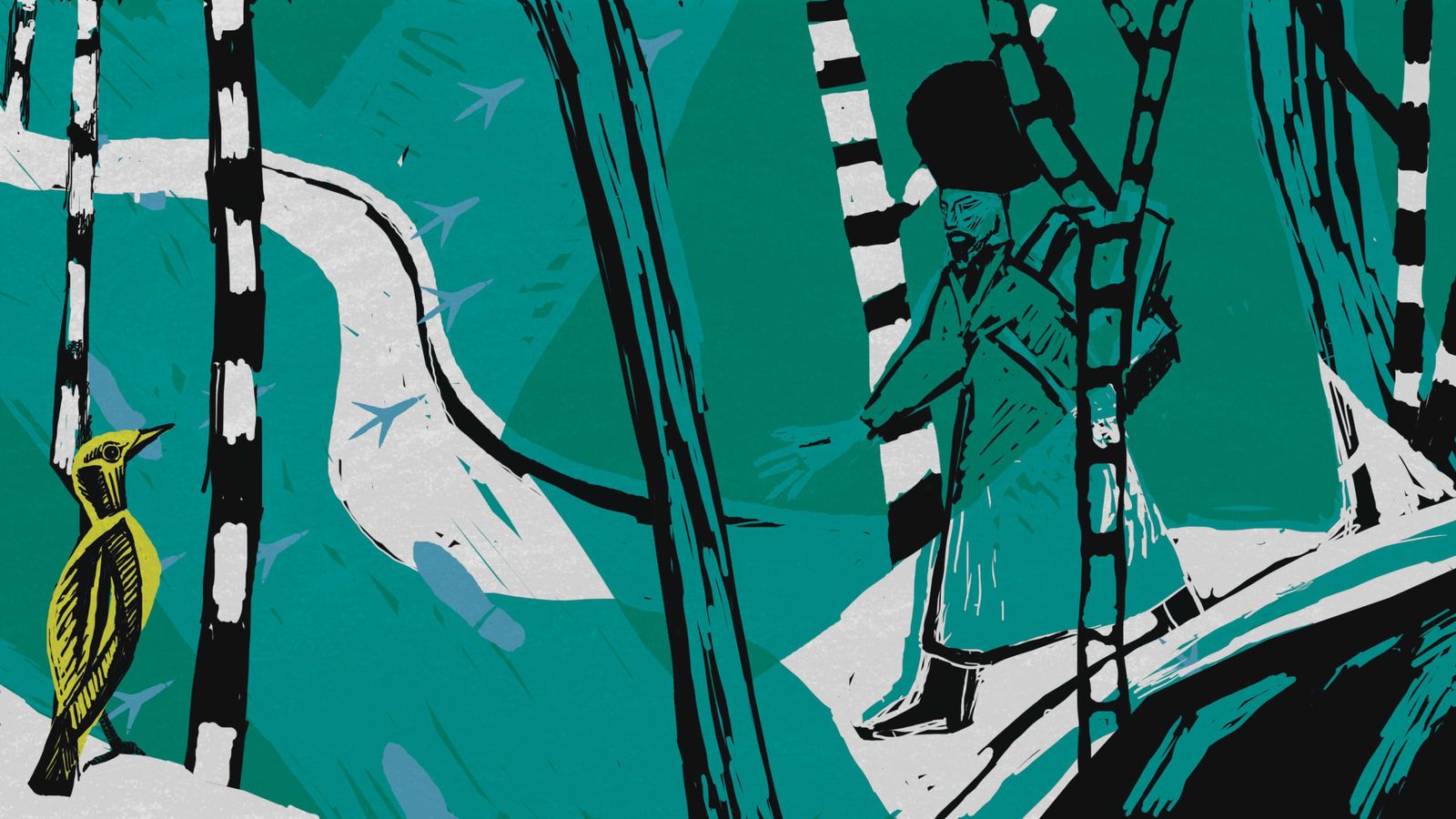 La obra Camino de Nieve.