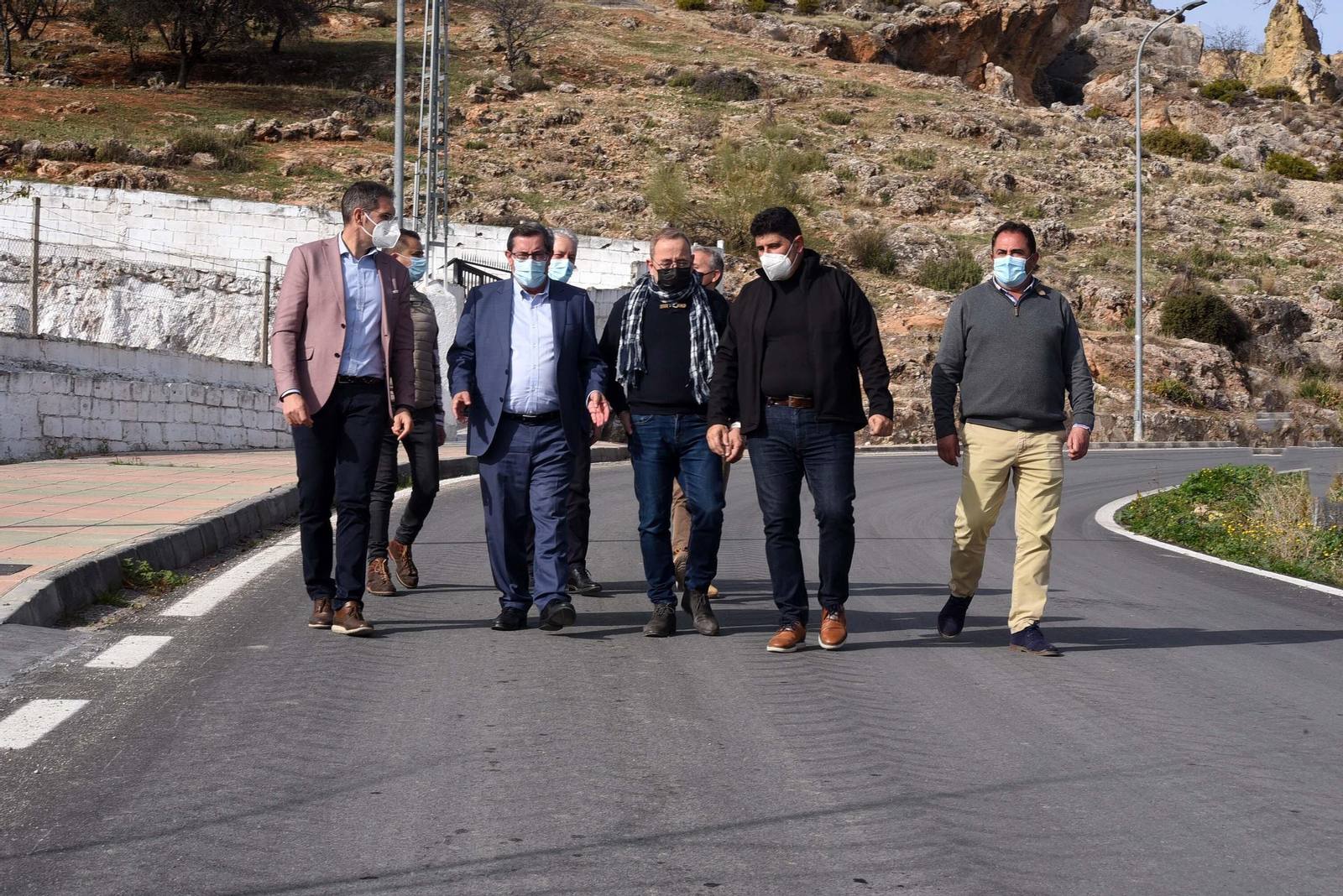 Finalizan obras de mejora en las carreteras de Íllora y Montefrío.