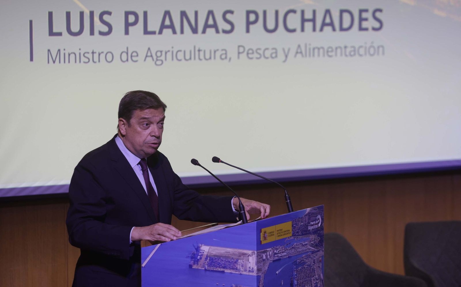 Fotos de la jornada sobre controles aduanerosen el Puerto de Algeciras