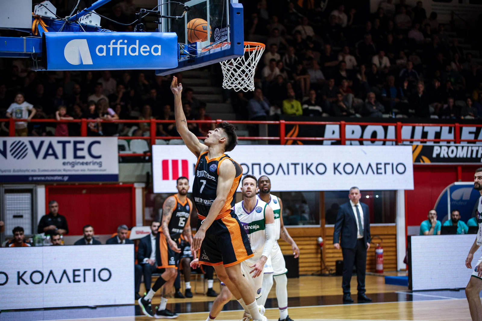 El Promitheas - Unicaja, en fotos