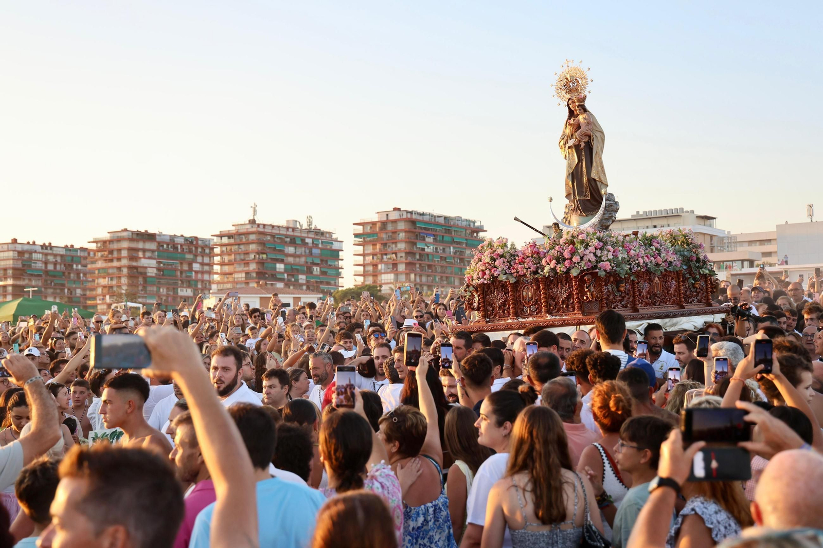 Procesión de la Virgen del Carmen de Punta Umbría.