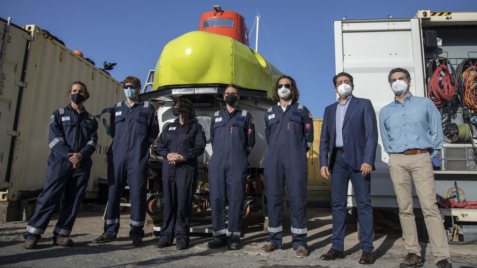 Un submarino 'Piscis VI'