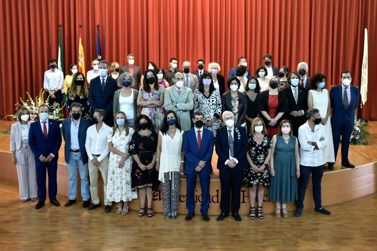 Equipo de gobierno de la Universidad de Huelva .