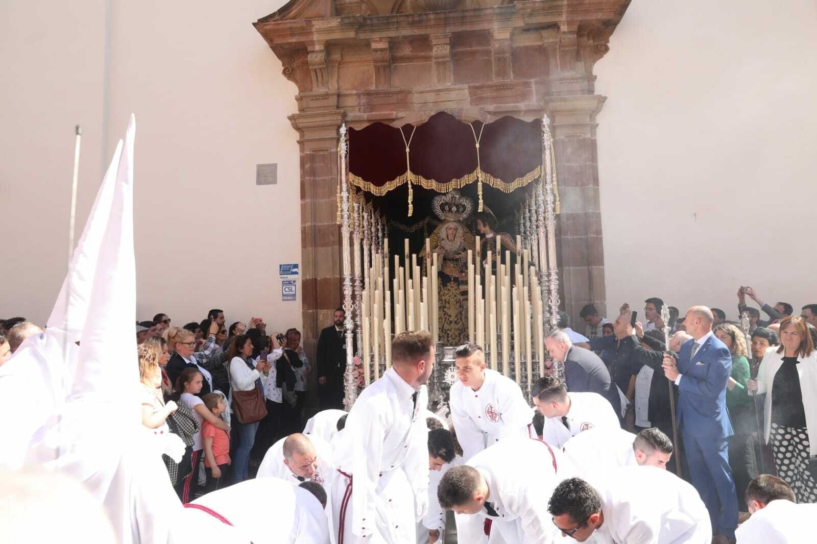 Las fotos de Salutación en el Domingo de Ramos en Málaga