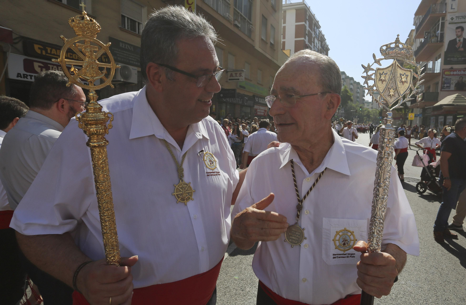 Las fotos de las procesiones de la Virgen del Carmen en Málaga
