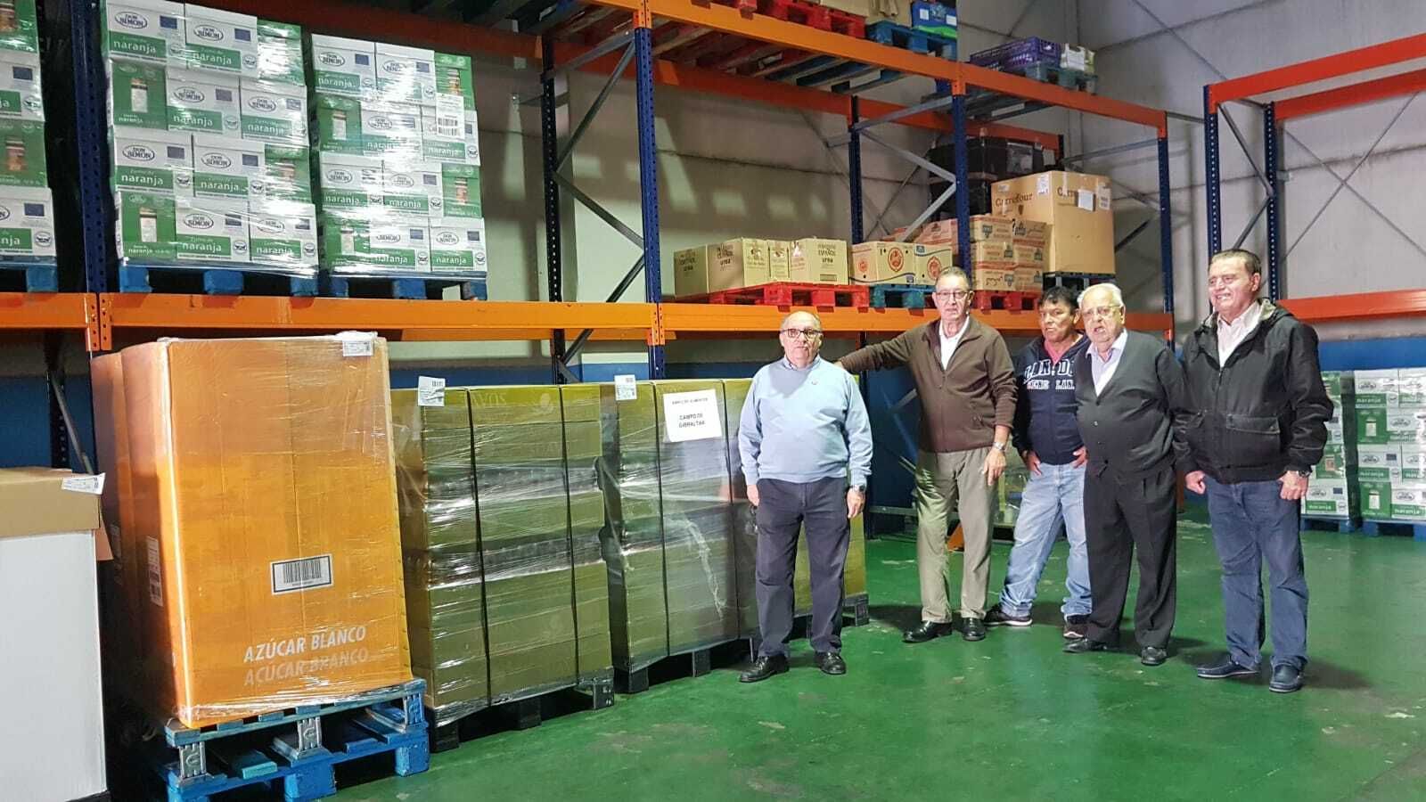 La entrega en Mercadona en el Banco de Alimentos del Campo de Gibraltar.
