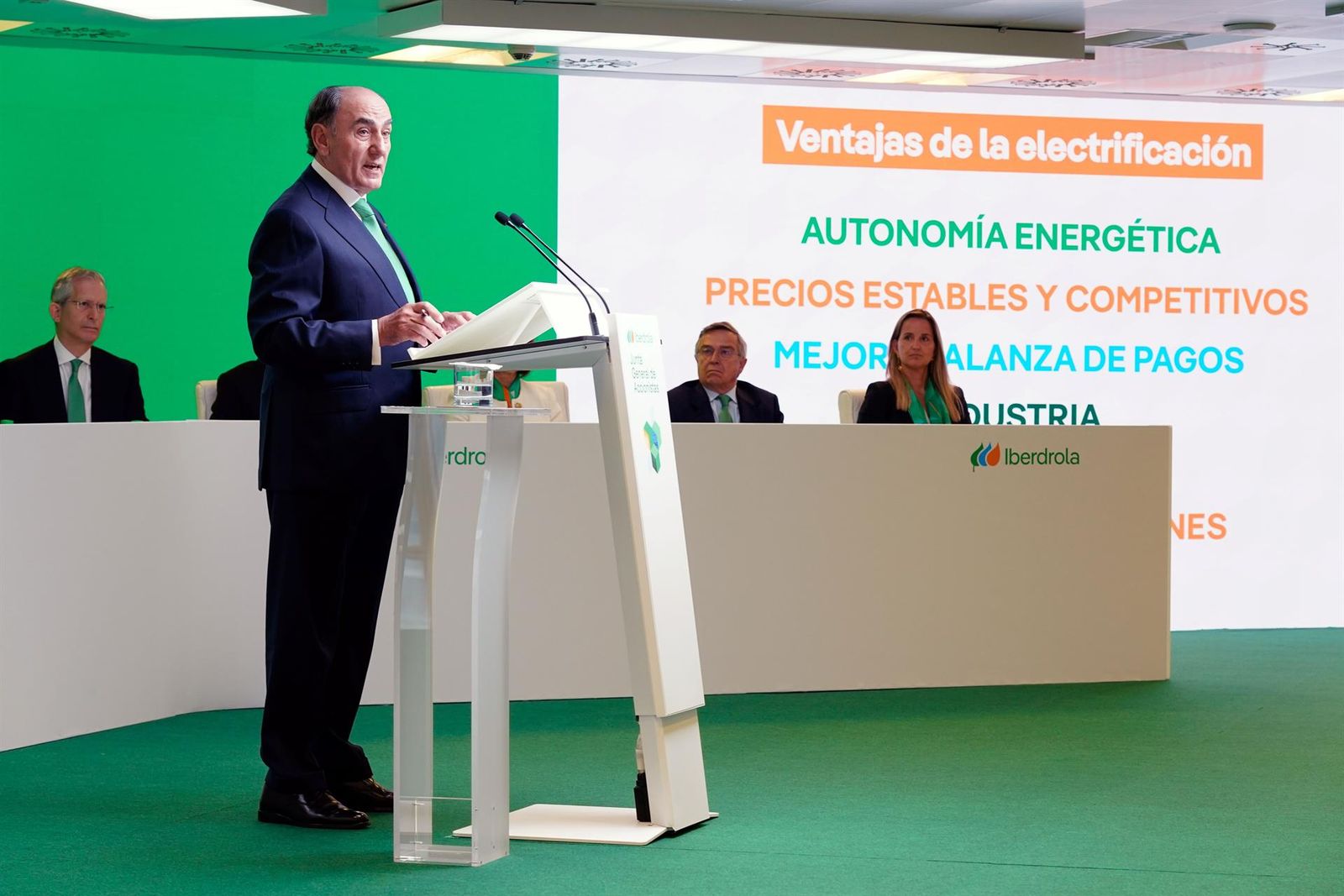 El presidente de Iberdrola, Ignacio Sánchez Galán