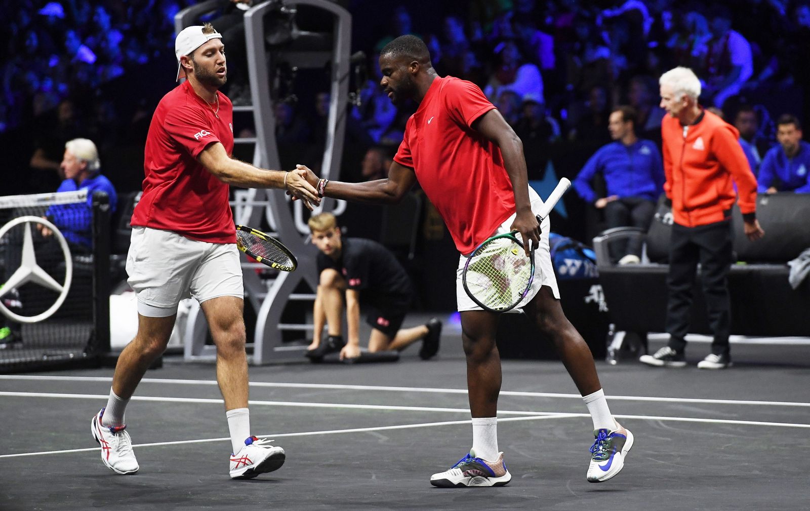 Las imágenes de la despedida de Federer