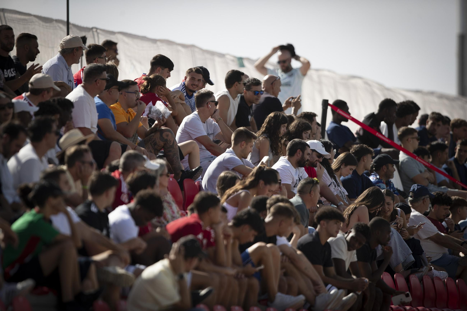 Las mejores imágenes del Recreativo Granada-CD Huétor Tájar