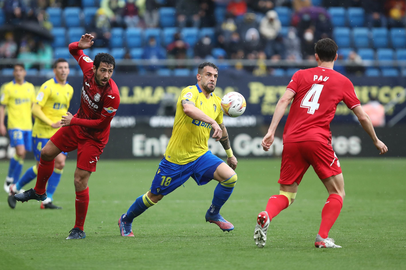 Imagenes del Cádiz CF-Villarreal