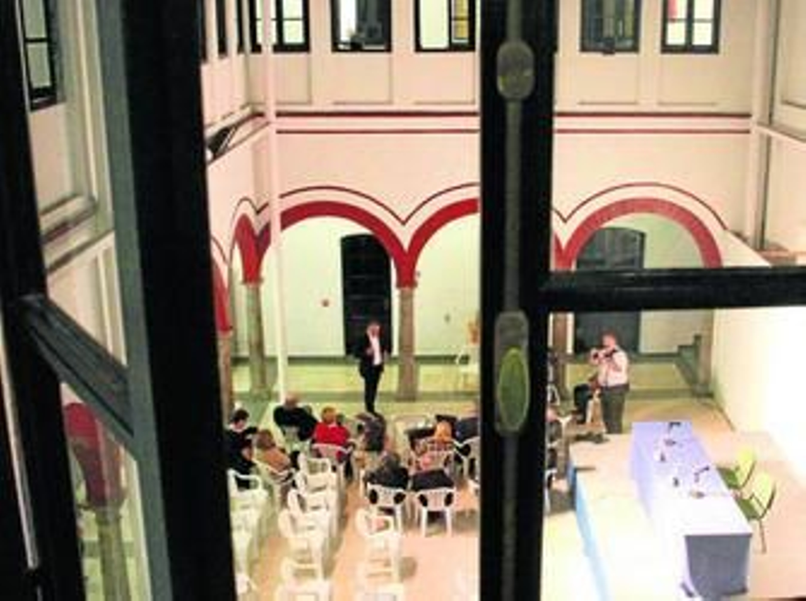 Imagen de archivo de un recital poético celebrado en la Casa de la Cultura de Algeciras.