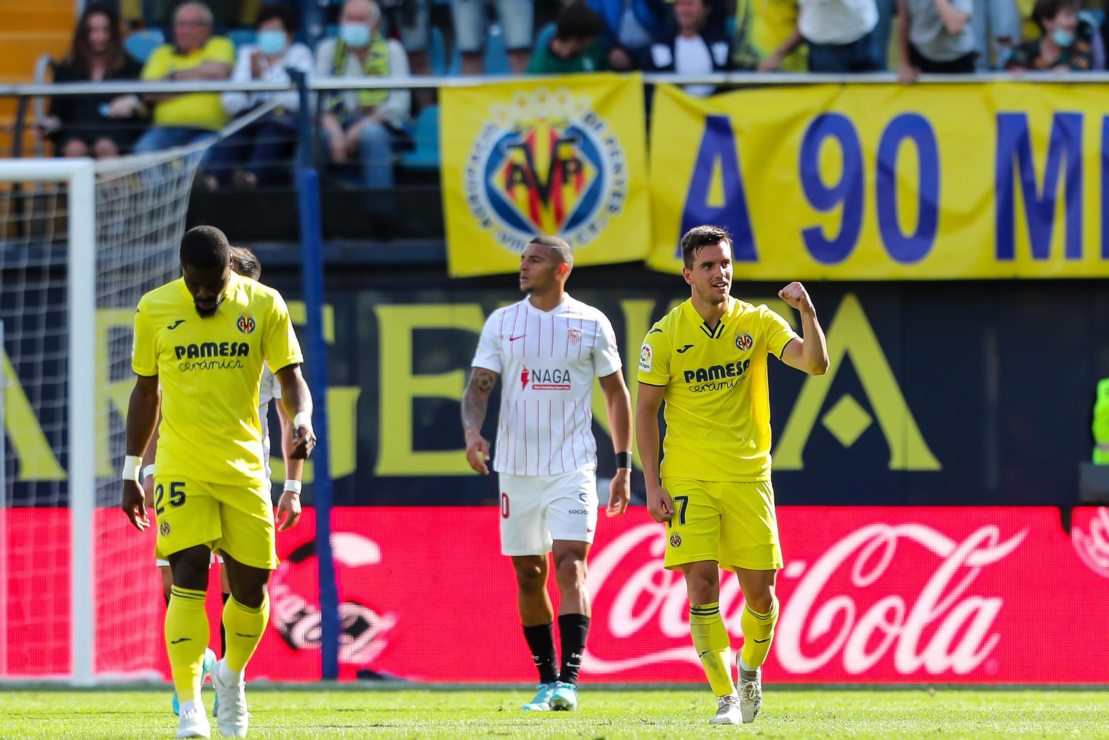 Las imágenes del Villarreal-Sevilla