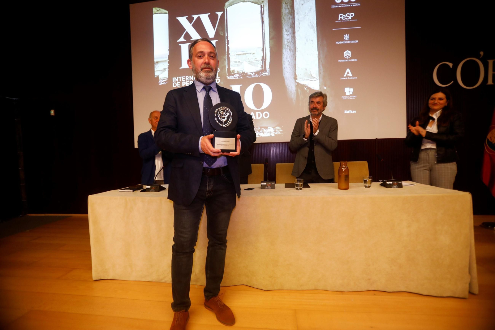 La entrega del XVIII Premio Internacional de Periodismo Julio Anguita Parrado, en imágenes