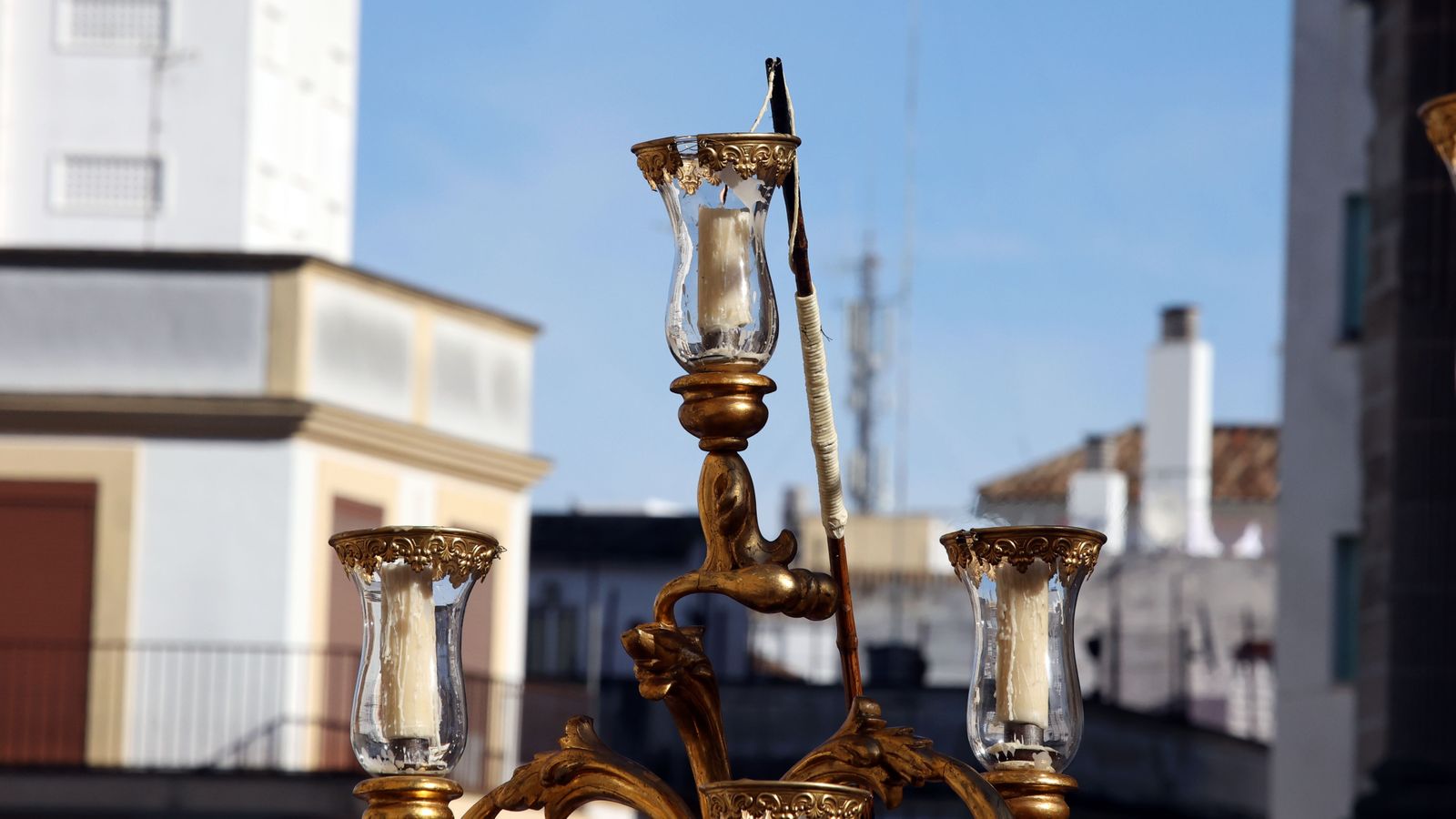 Procesión de la Virgen de la Inmaculada Concepción por las calle de Jerez