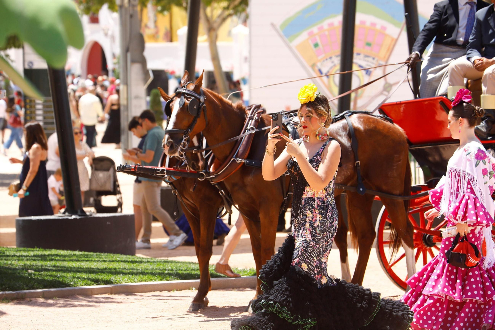Las mejores imágenes del primer sábado en la Feria de Córdoba