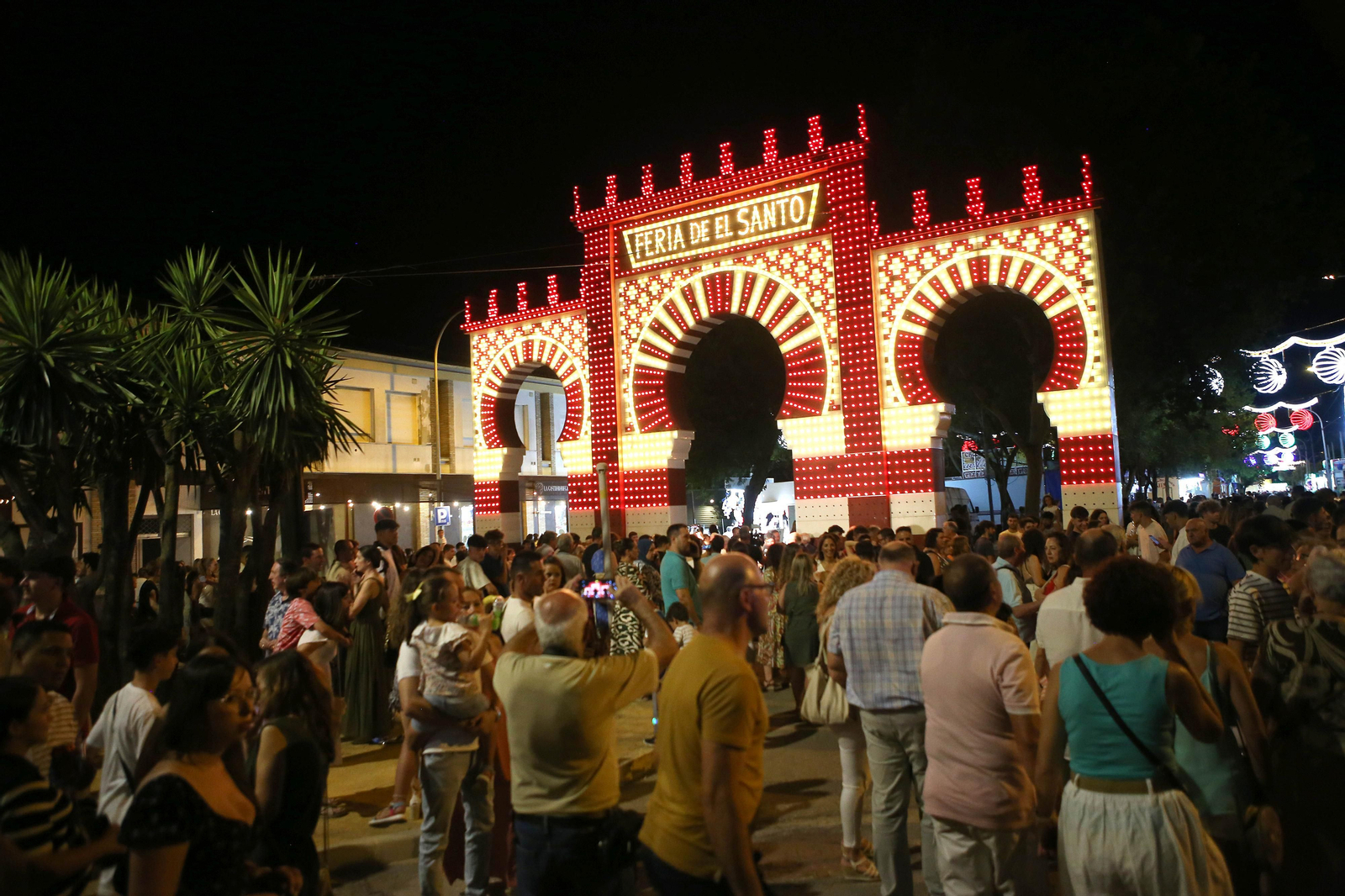 La inauguración de la Feria del Santo de Montilla, en imágenes