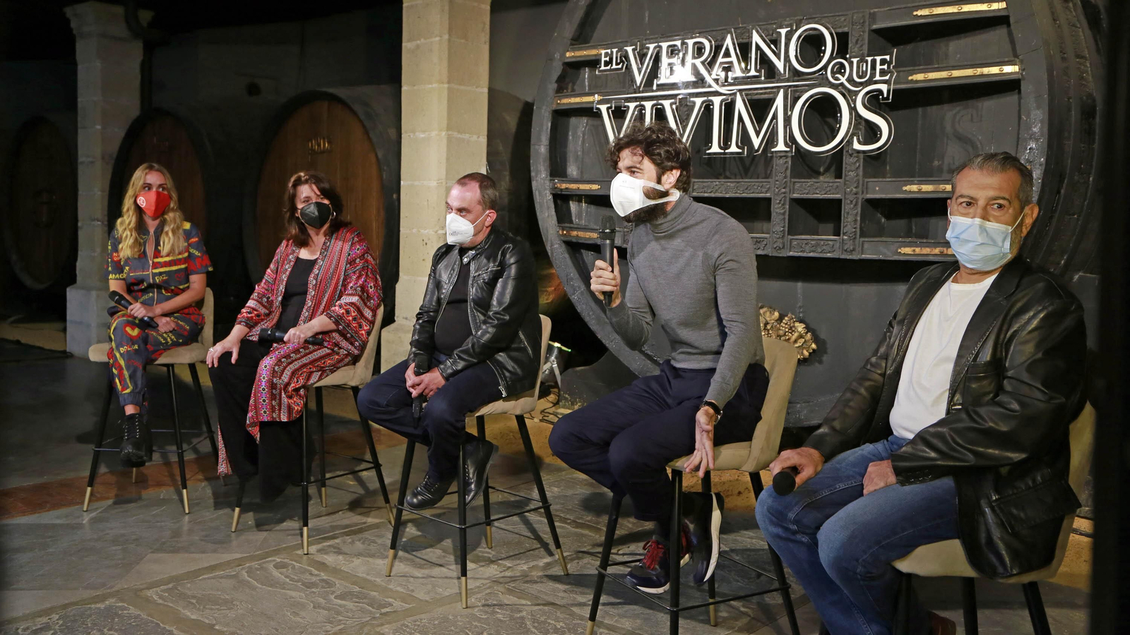 Rueda de prensa de la película 'El verano que vivimos' en González Byass