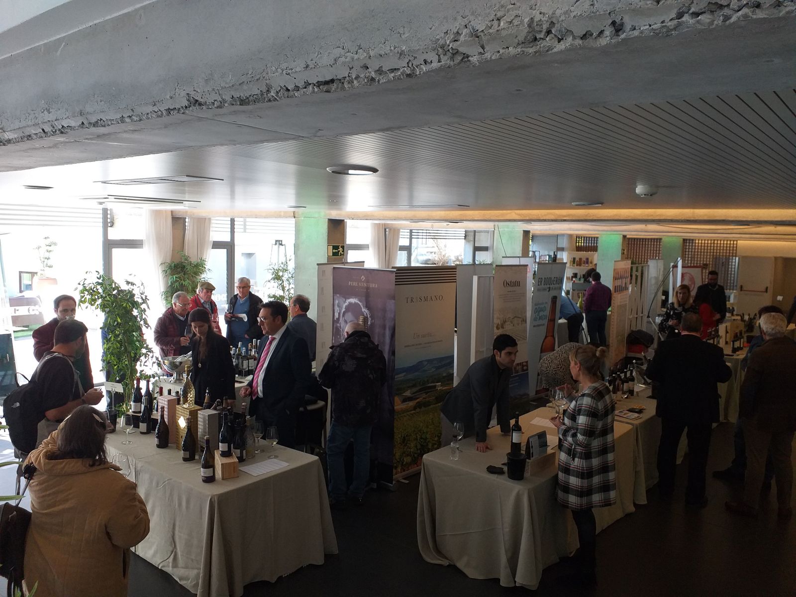 Exposición y degustación en María de la O.