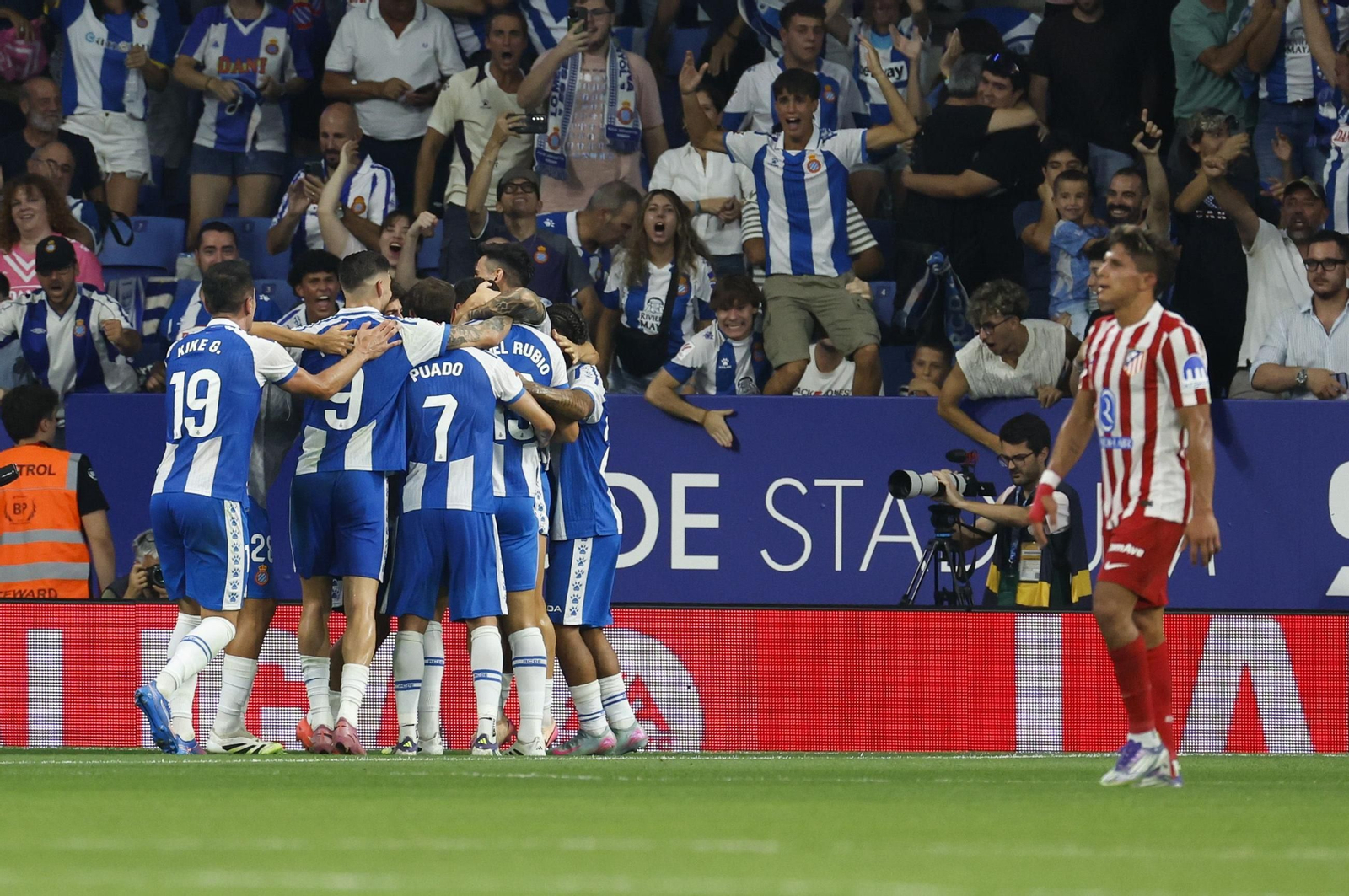 Las fotos del Espanyol - Atlético de Madrid