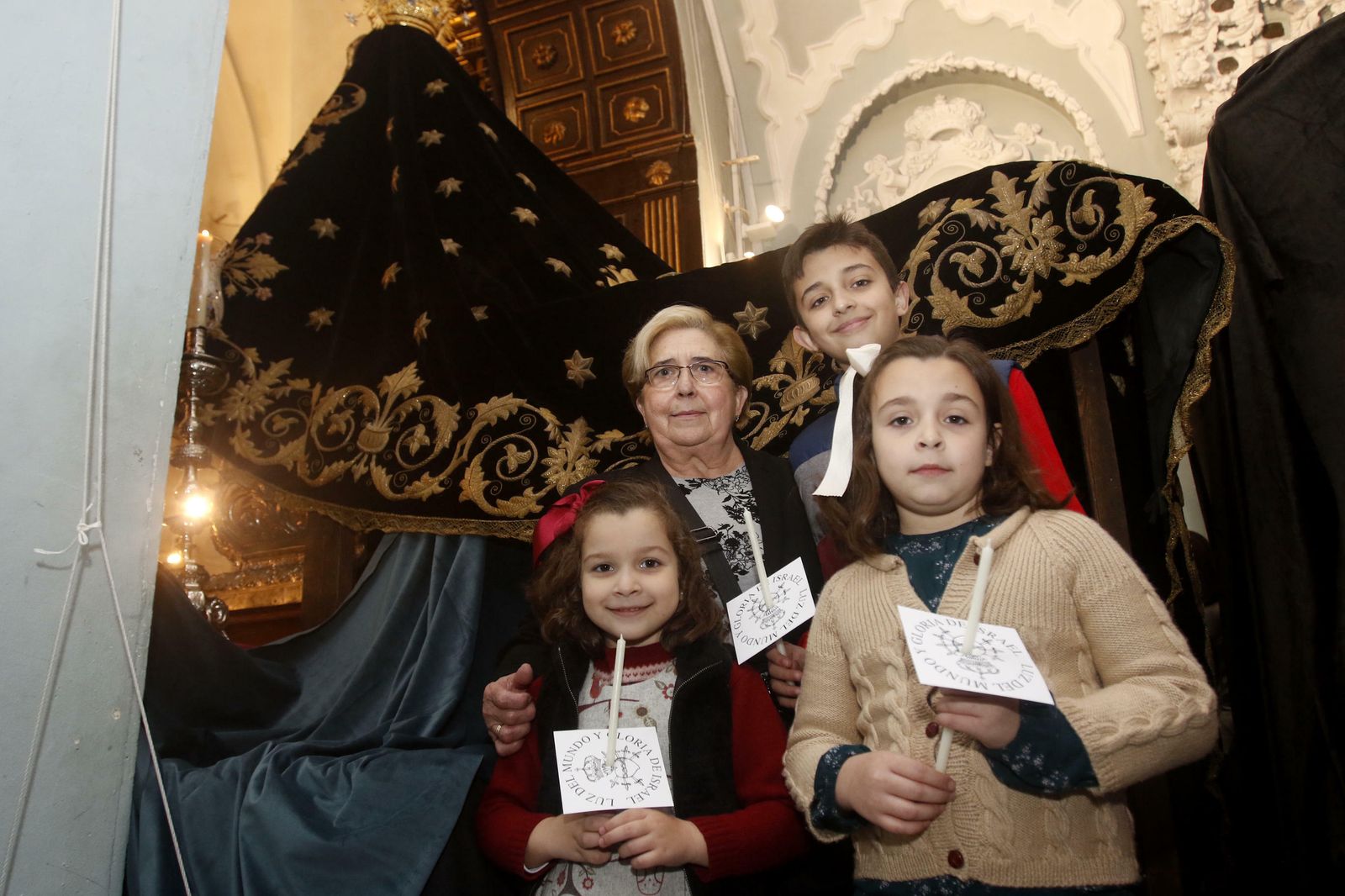 La celebración de la presentación del niño Jesús de los Dolores, en fotos