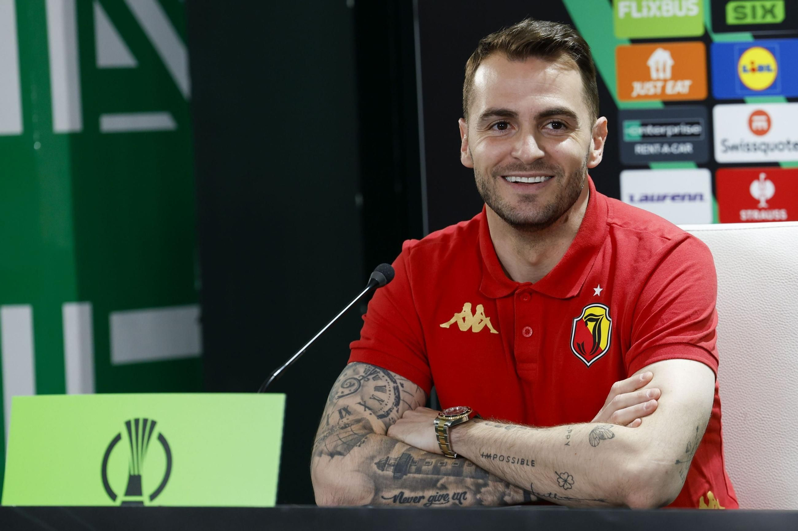 Las fotos de la previa del Betis - Jagiellonia