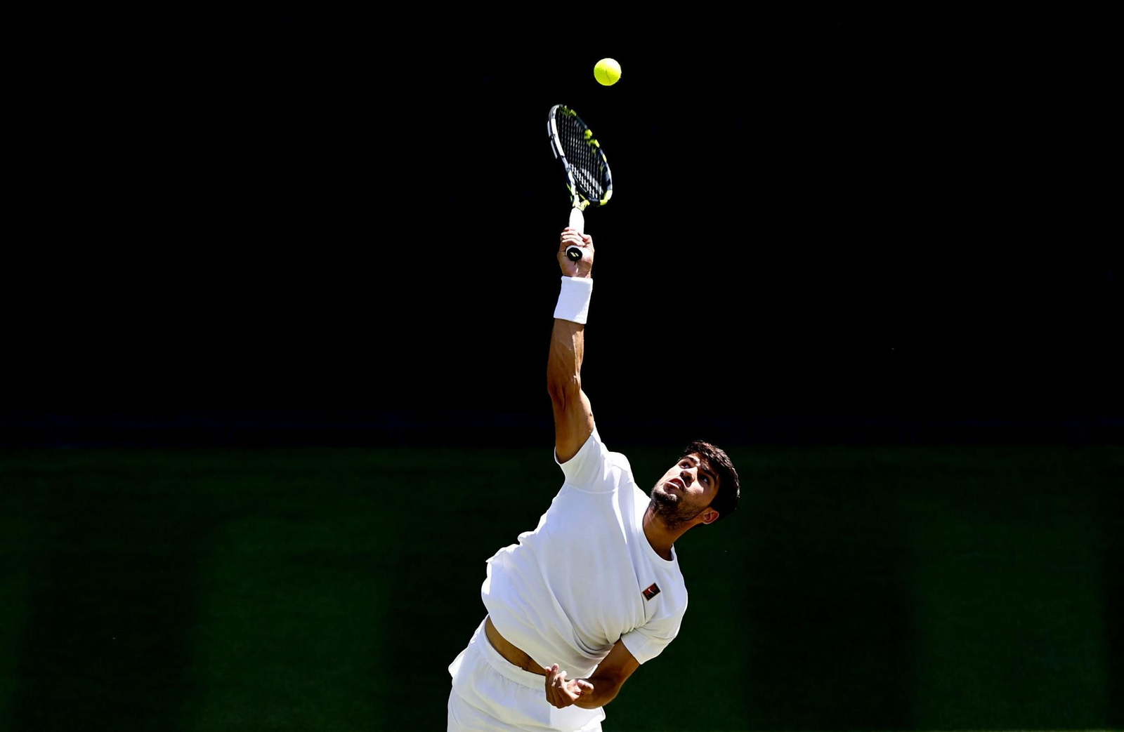Las fotos del pase de Alcaraz a la final de Wimbledon Las fotos del pase de Alcaraz a la final de Wimbledon
