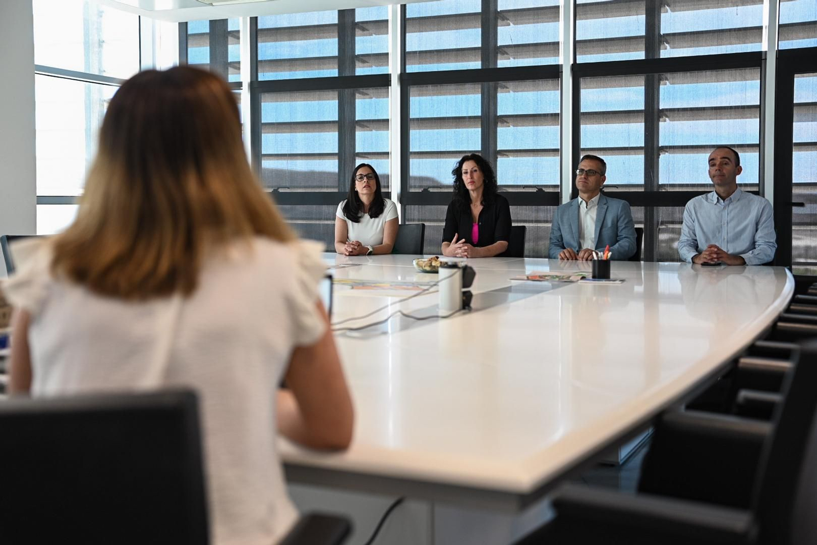 La alcaldesa, en las instalaciones del PITA.