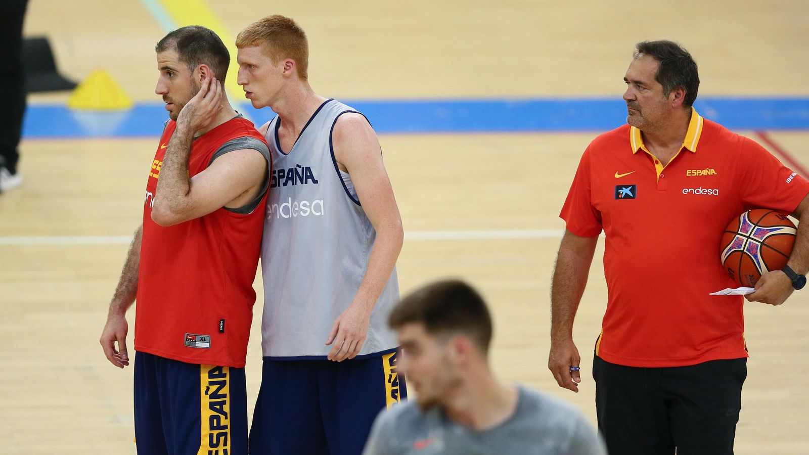 Paco Aurioles, en un entrenamiento.