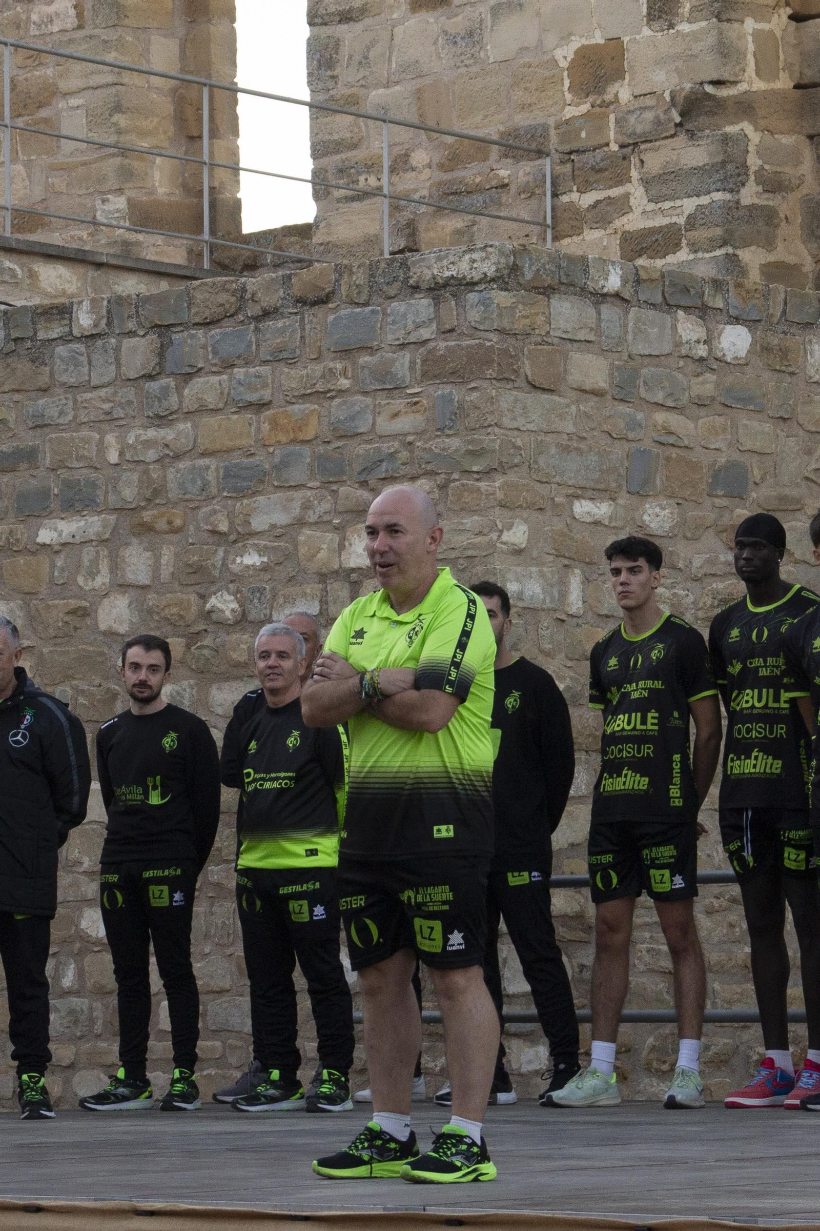 Presentación del Jaén Paraíso Interior FS en el Castillo de Sabiote, en imágenes