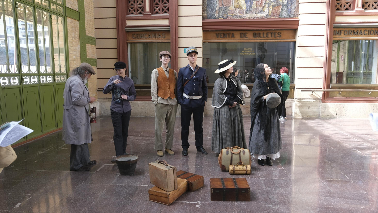 Las mejores imágenes del octavo aniversario de la Mesa del Ferrocarril de Almería