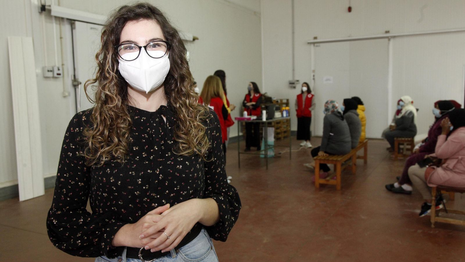 Inmaculada Mora, estudiante de Enfermería