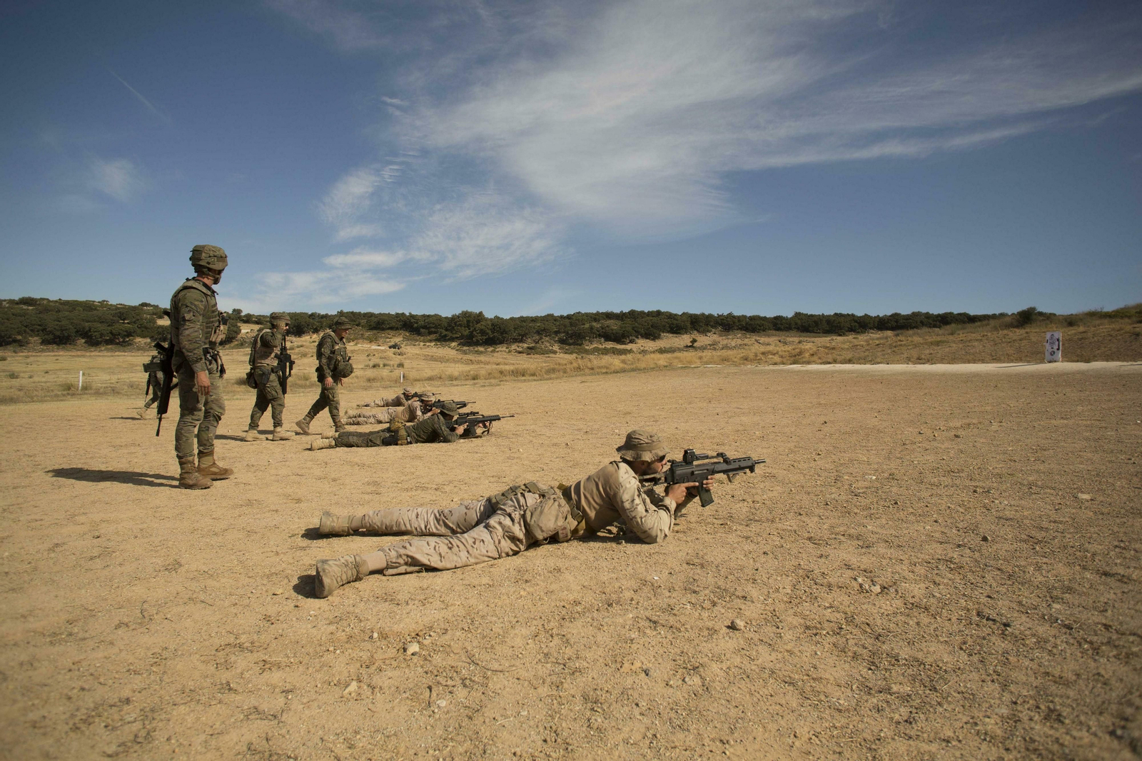 Preparación de la Legión para su misión en Mali