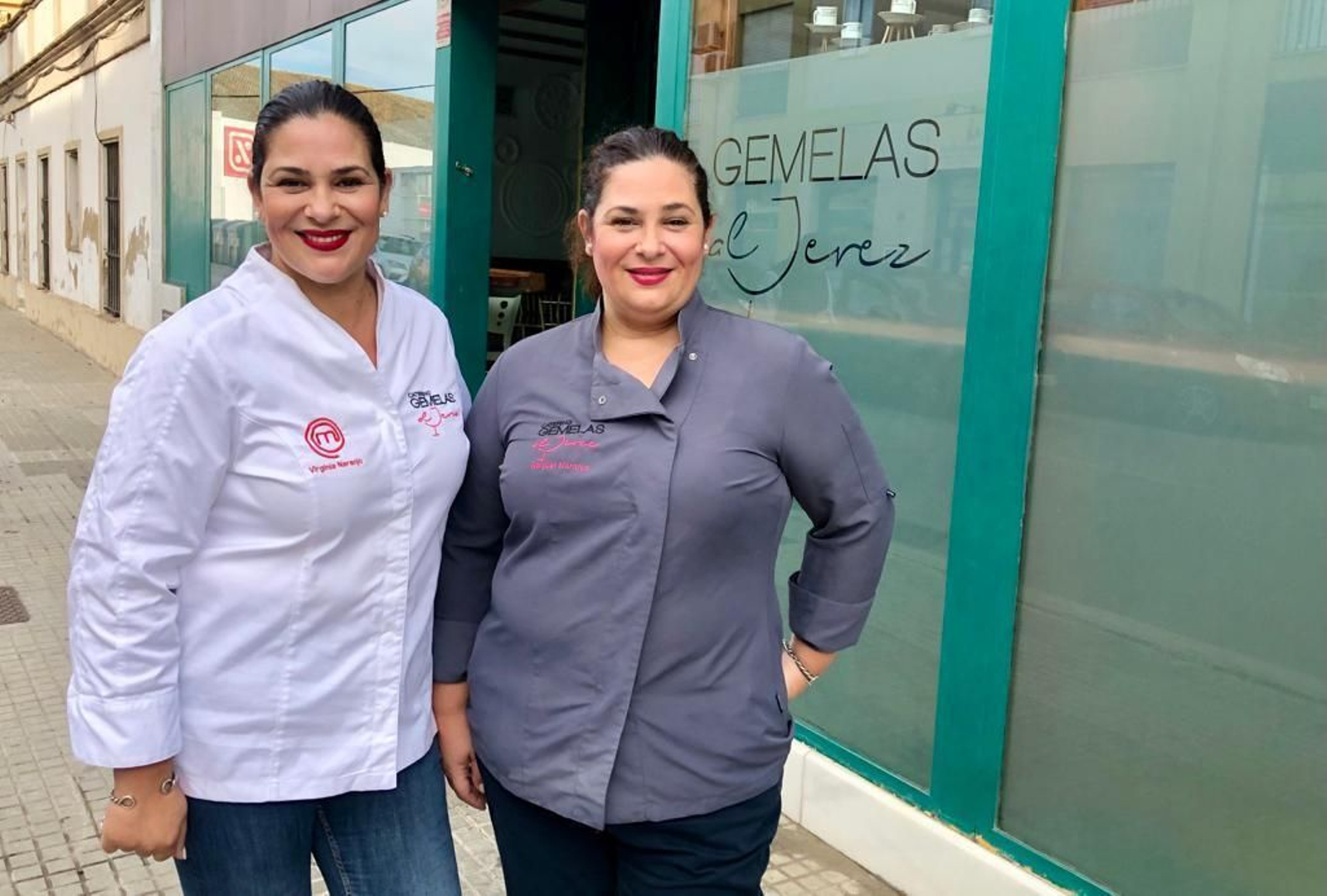 Raquel y Virginia, las gemelas de Mastechef, de Jerez. Raquel y Virginia, las gemelas de Mastechef, de Jerez.