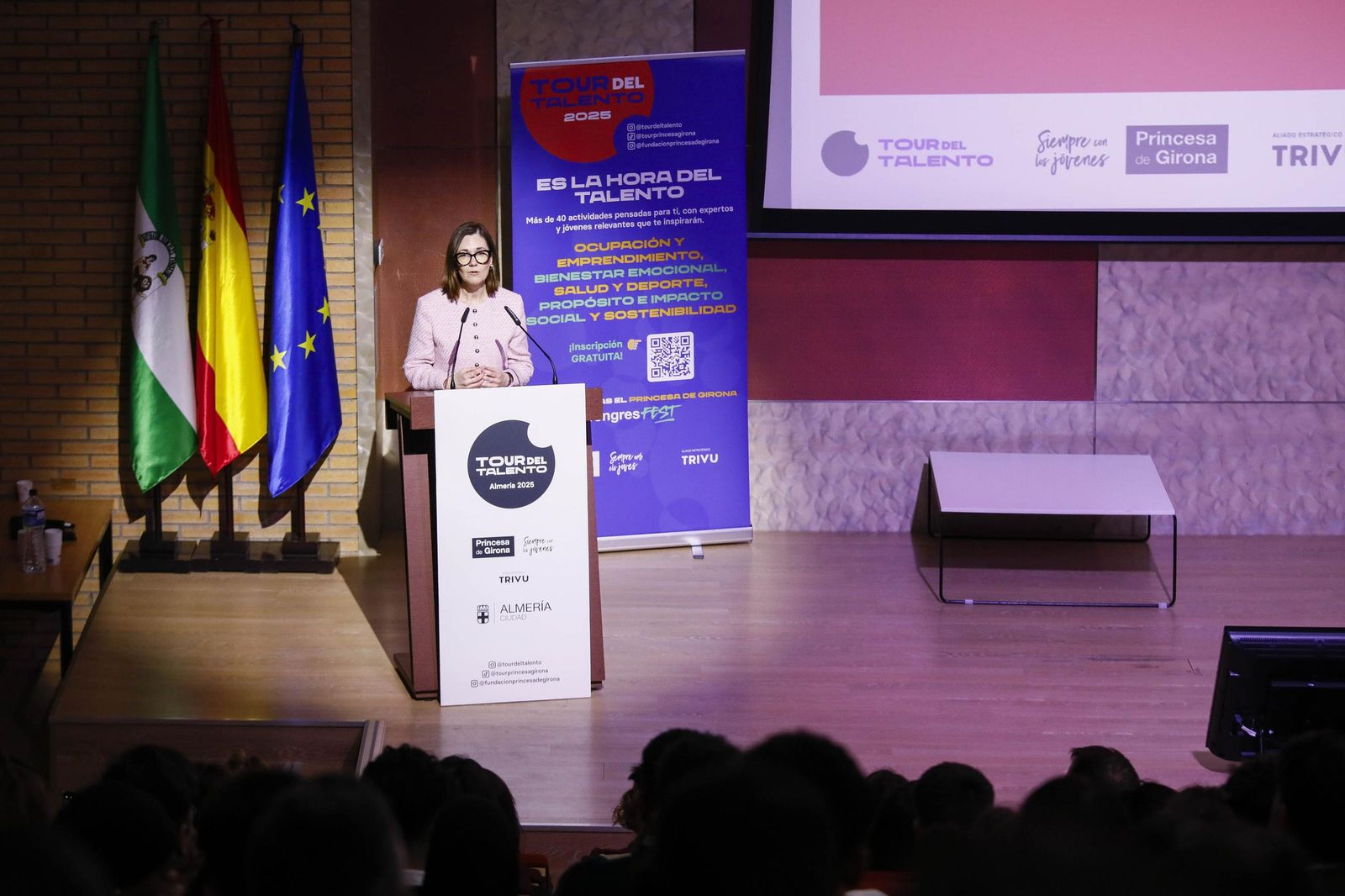 Las imágenes de la inauguración "El Tour del Talento 2025" en la Universidad de Almería