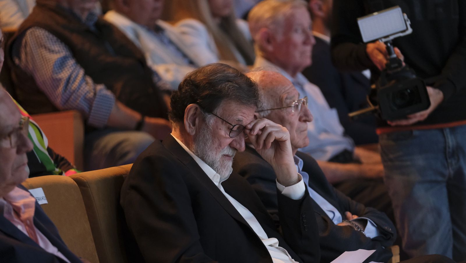 Imágenes de Rajoy apoyando la candidatura de Gabriel Amat a la Alcaldía de Roquetas de Mar