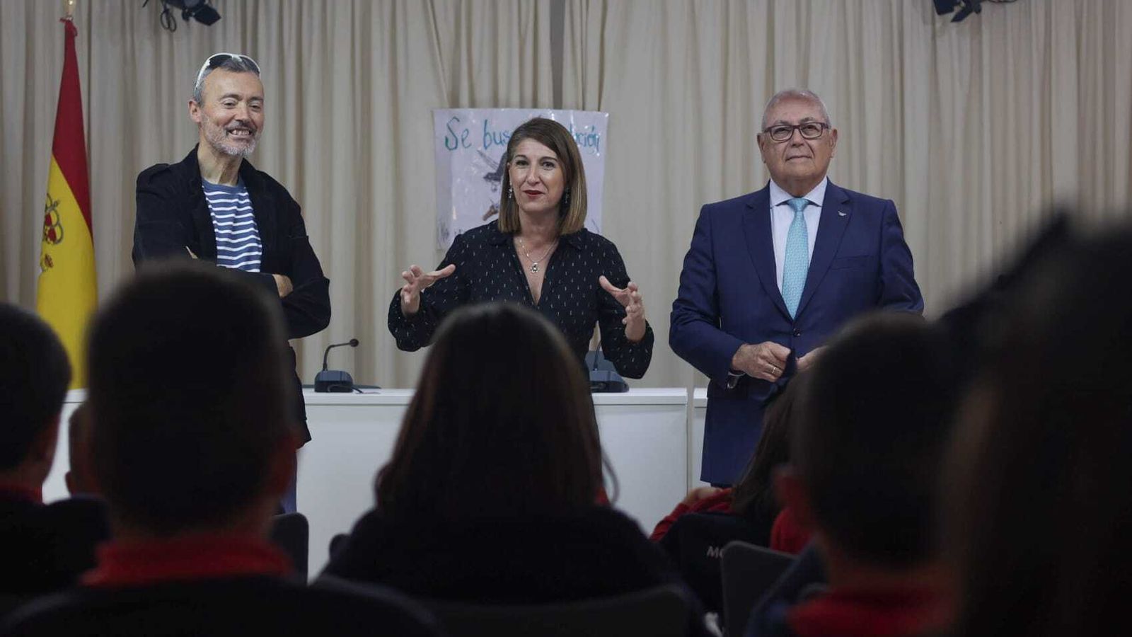 Inauguración de los ciclos teatrales en la Biblioteca de Huelva.